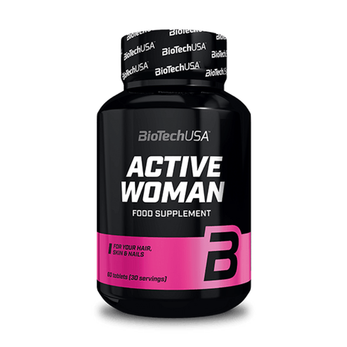 Мультивитаминный и минеральный комплекс для женщин, Active Woman, BioTechUSA, 60 таблеток