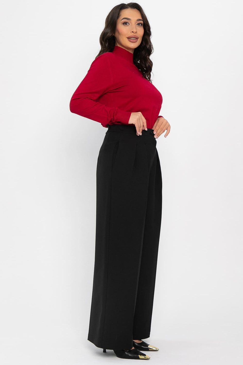 Брюки со стрелками Шакира (черные) Б14588-35М LT Collection