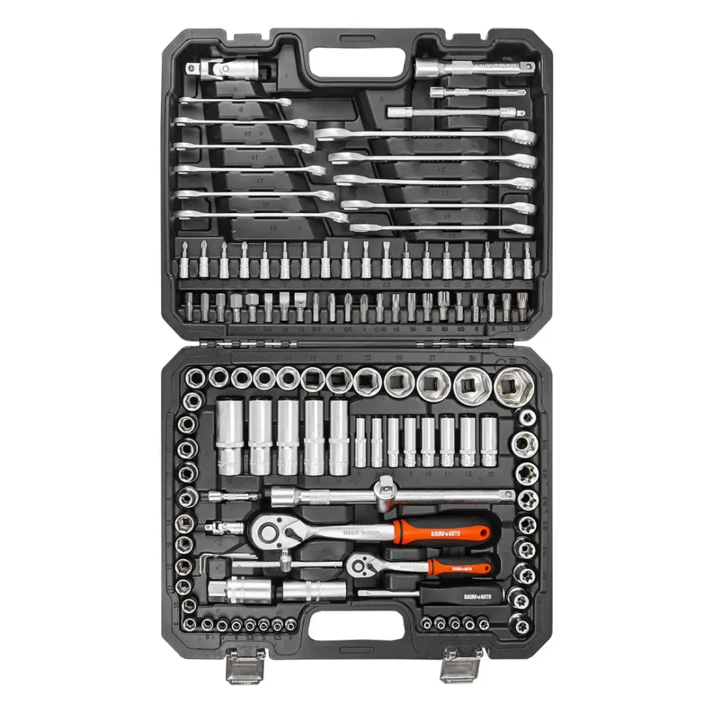 Набор инструментов в пластиковом кейсе (125 предметов) Baum Auto BM-41252-5