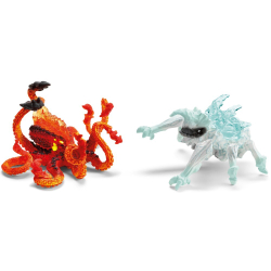 Schleich Eldrador Creatures - Ice Worm vs Fire Kraken 70826 / артикул   70826  / GTIN 4059433707228