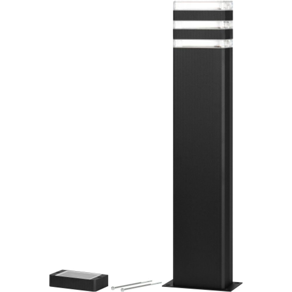 Светильник уличный напольный ЭРА «Астрея» GBF-101-BL-0600 230В Е27 max 30Вт IP54 600х155x110мм черный | Садово-парковые светильники