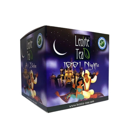 Чай черный и зеленый с фруктами Leoste 1001 Nights, 150г
