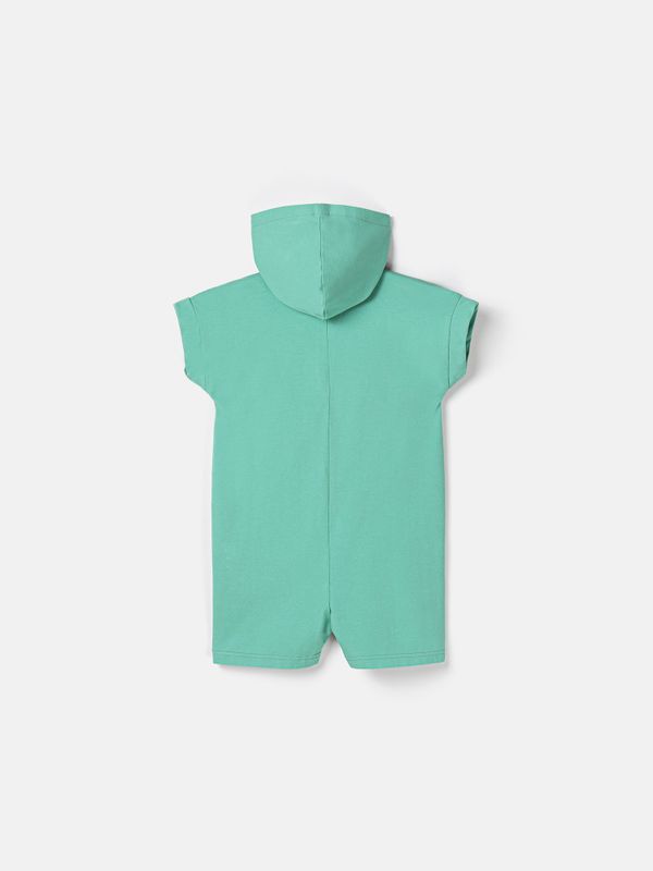 Ромпер на молнии с капюшоном 