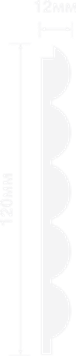 Стеновая панель HiWood, 270x12 см