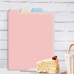 Набор гибких разделочных матов 3 шт разных цветов 24х32 см полипропилен Коллекция 3