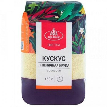 Кускус Пшеничная крупа Экстра, Агро-Альянс 400 г.