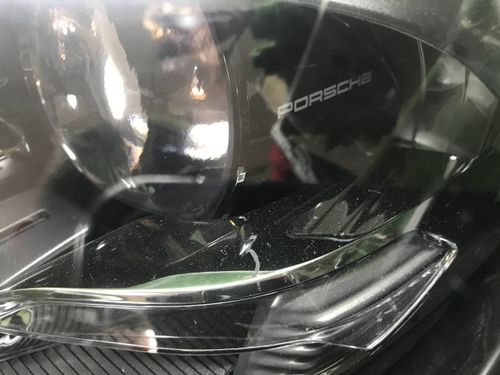 Битая Фара левая Porsche Cayenne 3 (17-23) LED