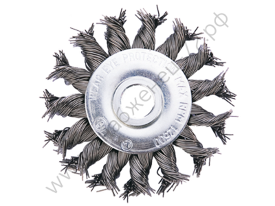 Щётка №136 13178221 d-178мм круглая для УШМ , витая