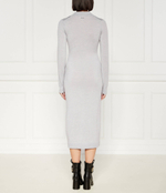 Хлопковое платье Calvin Klein - серый(K20K207219)