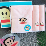Подарочный набор полотенец из кораллового флиса Paul Frank (Pink)