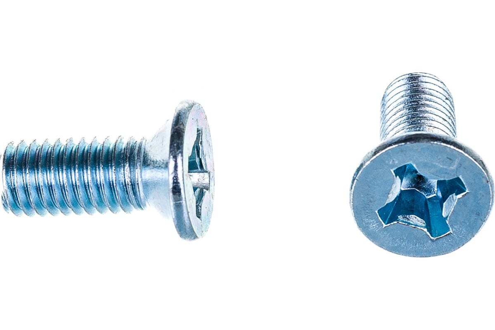 ВИНТ СТРОЙБАТ С ПОТАЙНОЙ ГОЛОВКОЙ ОЦИНК DIN 965 М 8Х20 8ШТ