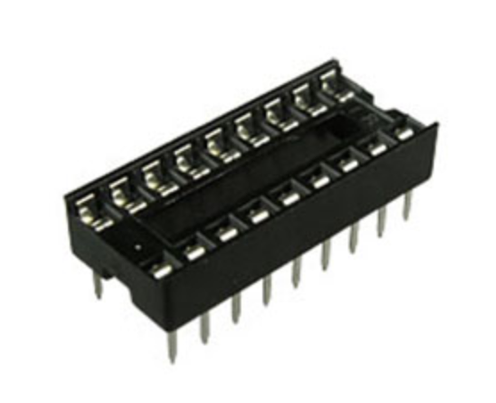 Панелька для микросхем шаг 2,54 SCS-18 на 18 pin