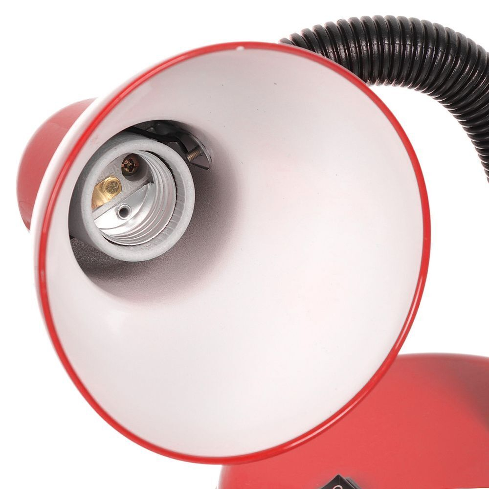 Светильник настольный на подставке, E27, 60 Вт, красный, Lofter, 203В-rd/270791