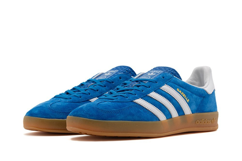 Adidas Gazelle Indoor "Blue Bird Gum"