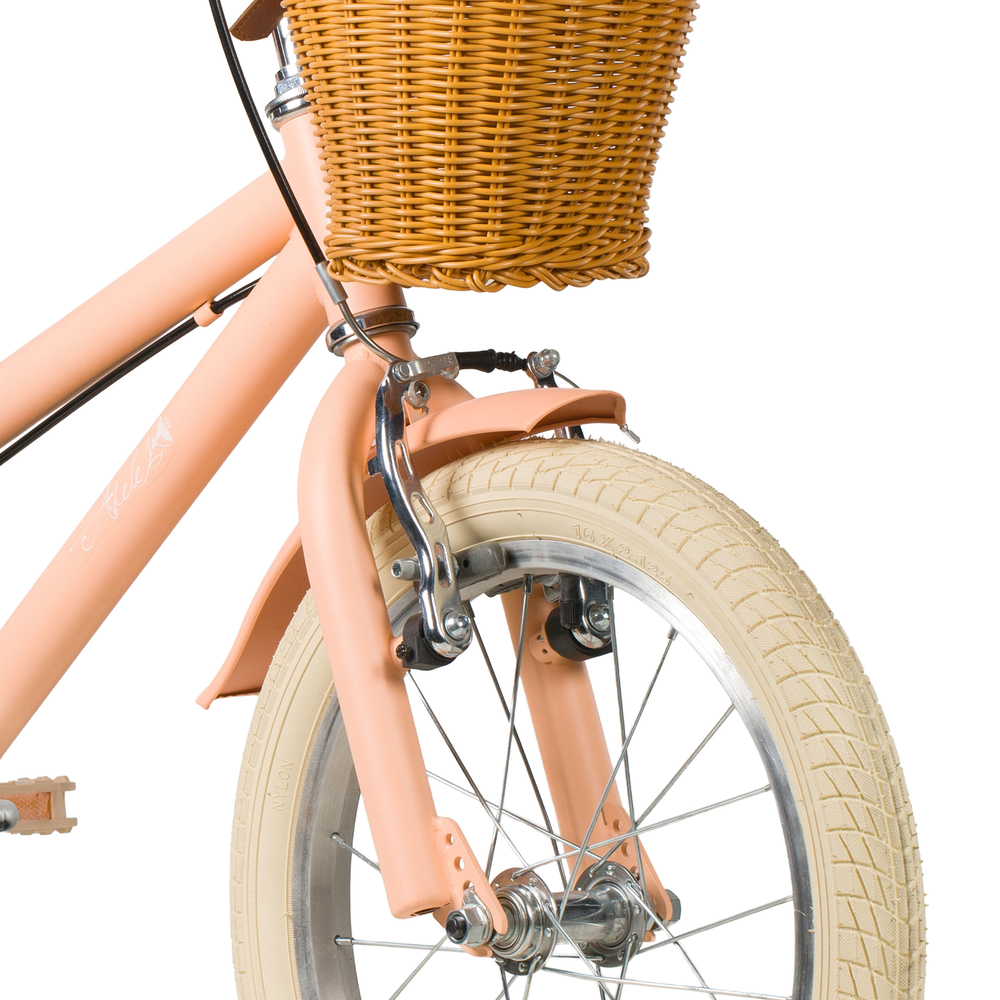 Велосипед 16" NOVATRACK ADELE сталь, персиковый