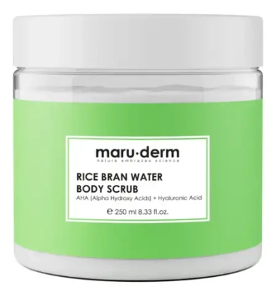 Maruderm, Скраб основе рисовой воды- Rice Bran Water Body Scrub, 250 мл,