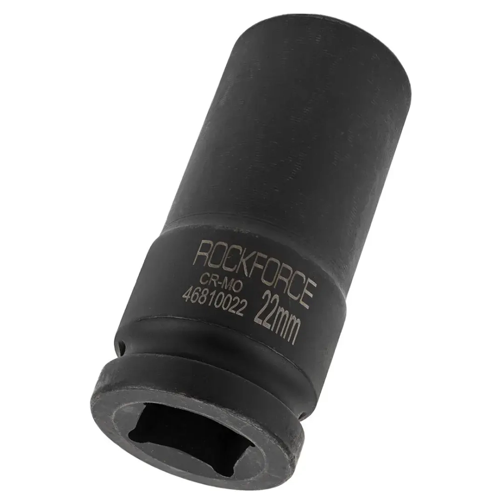 Головка ударная глубокая 22мм 3/4''12гр. RockForce##Rock FORCE RF-46810022