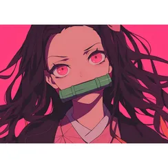 Постер Nezuko Kamado - Demon Slayer