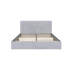 Кровать с латами Соло 140*200, Серый