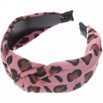 Ободок для волос «Krasotka - Leopard», ширина 4см, микс 6 цветов