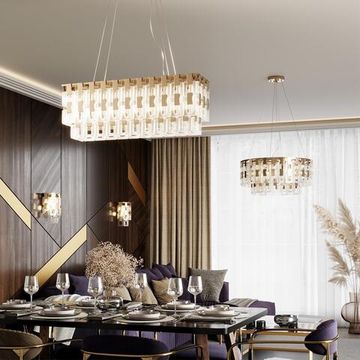 4989/12 HALL ODL22 553 золотой/стекло Люстра E14 12*40W BUCKLE