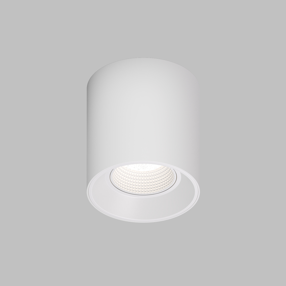 DK3090-WH Светильник накладной IP 20, 10 Вт, GU5.3, LED, белый/белый, пластик