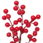 Ветка декоративная «Красочная зима» 25 см