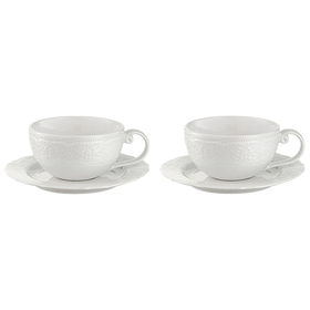 Набор чайных пар Tracery, 250 мл, 2 шт