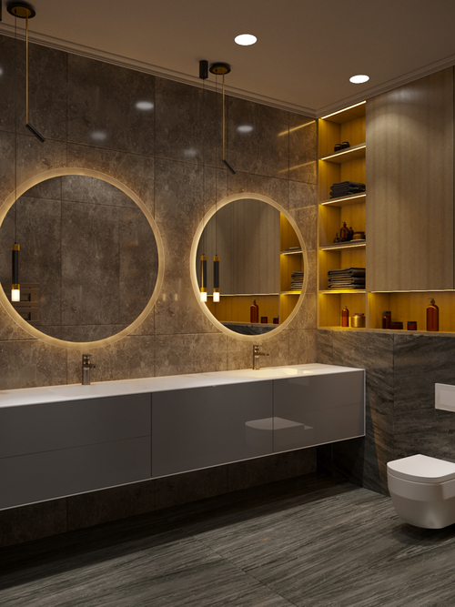 Armadi Art MINIMAL 270 Фасад глянец RAL+ 6mm WHITE ACRILIC 5 ящиков