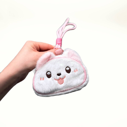 Брелоки "Зверюшки - сумочки" 8 см. Оптом