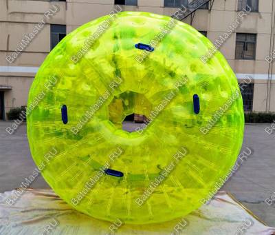 Зорб ПВХ "Лайм" усиленные сиденья, диаметр 3 м
