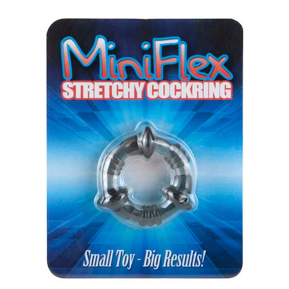 Эрекционное колечко на пенис Mini Flex ( прозрачный ) (Цвет: прозрачный)