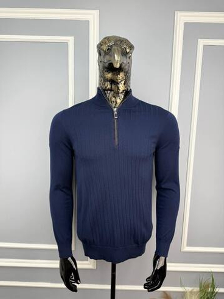 Джемпер Stefano Ricci вставка из кожи крокодила