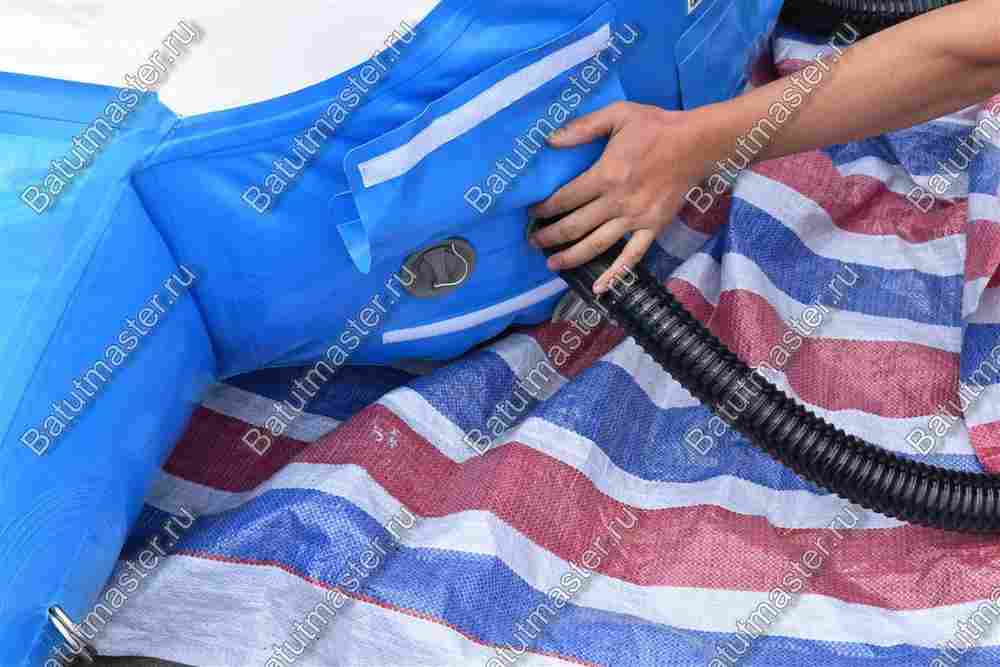 Коммерческий аквапарк на воде «Улыбка моря» 37×32×4 м