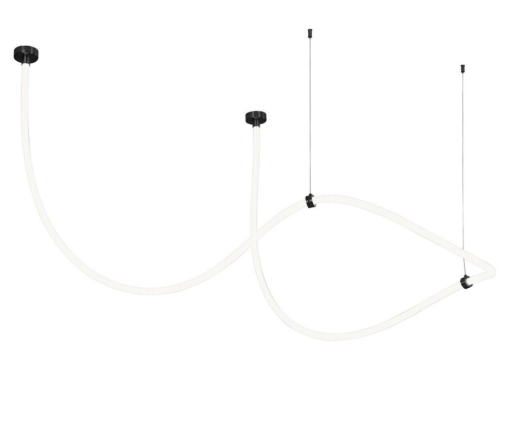 Kink Light 08031K-400,19(3000-6000K) Подвес димм. Венди черн.