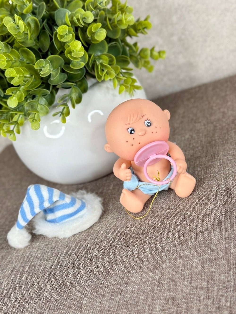 Пупс BERJUAN виниловый 12см Mini Gorditos (170A6)