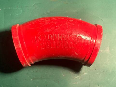 Угол бетоновода DN125*R315*33