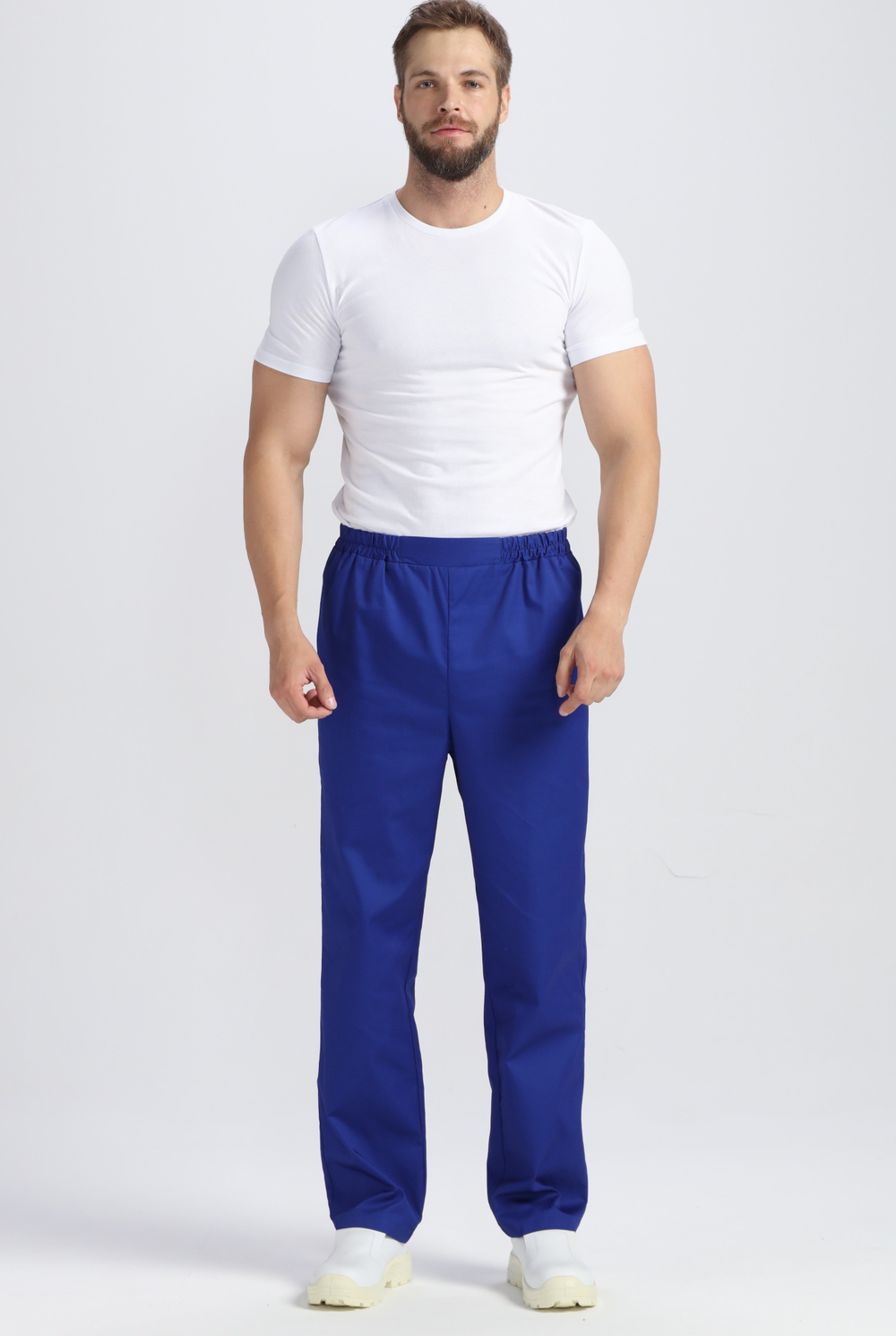 Костюм мужской ХАССП-Стандарт NEW (тк.Смесовая,160), васильковый