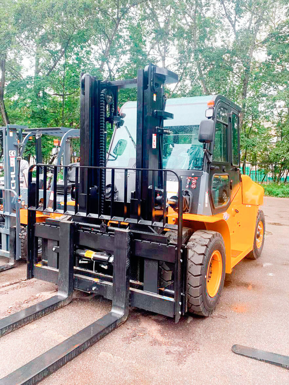 Вилочный дизельный погрузчик CHL 7,0 т с японск. двигателем