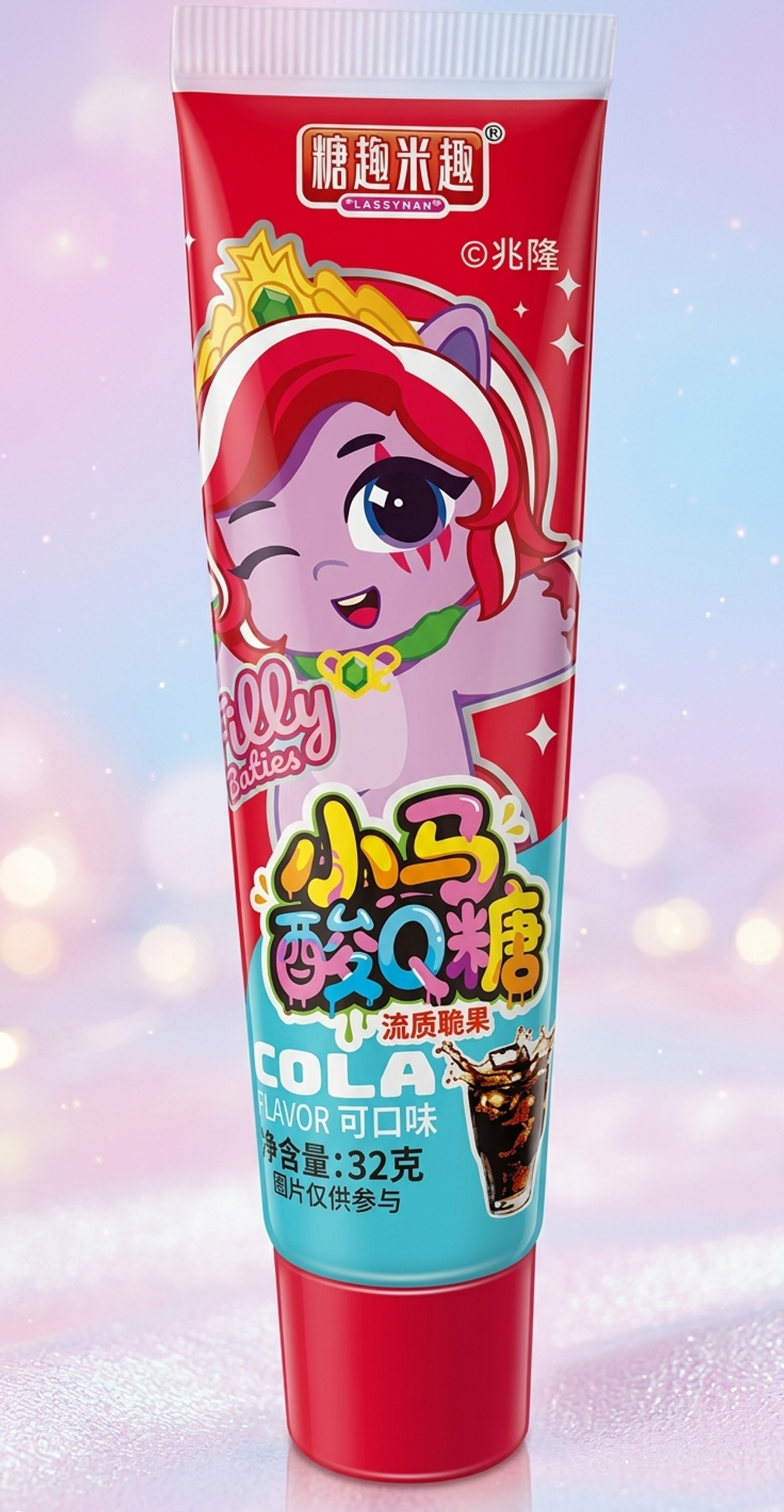 Жевательная резинка Candy Fan 32гр кола тюбик