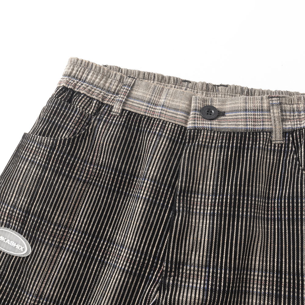 Брюки Ymkashix Velvet Tartan