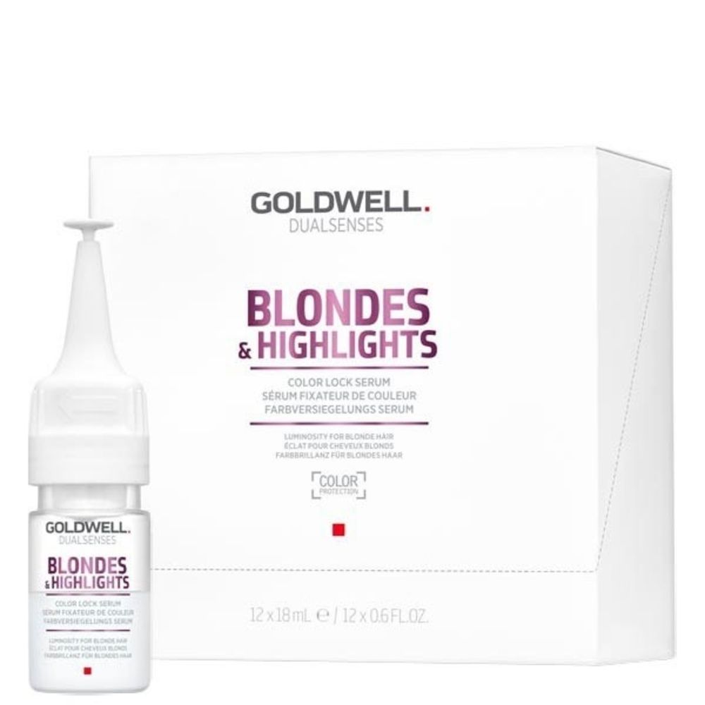 Goldwell Dualsenses Blondes &amp; Highlights Сыворотка для сохранения блонд-оттенка 18мл