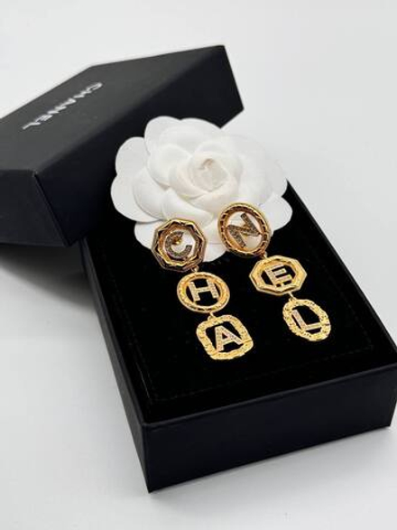 Серьги CHANEL