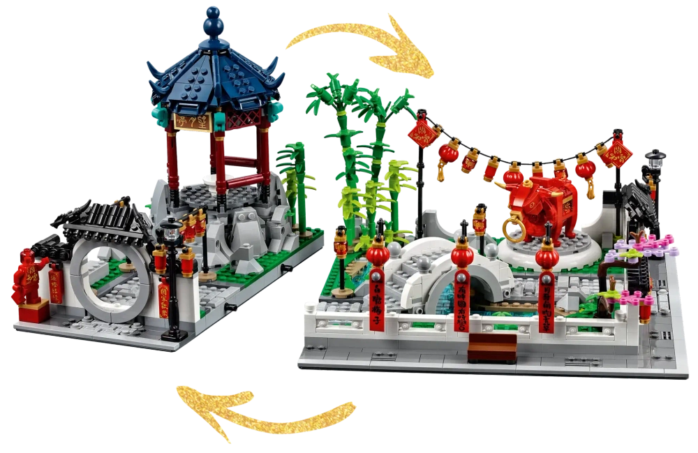 Конструктор LEGO 80107 Весенний фестиваль фонарей