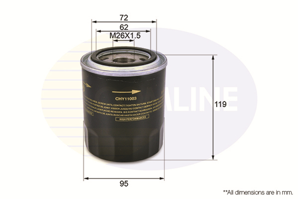 COMLINE - CHY11003-CML - Filter za ulje