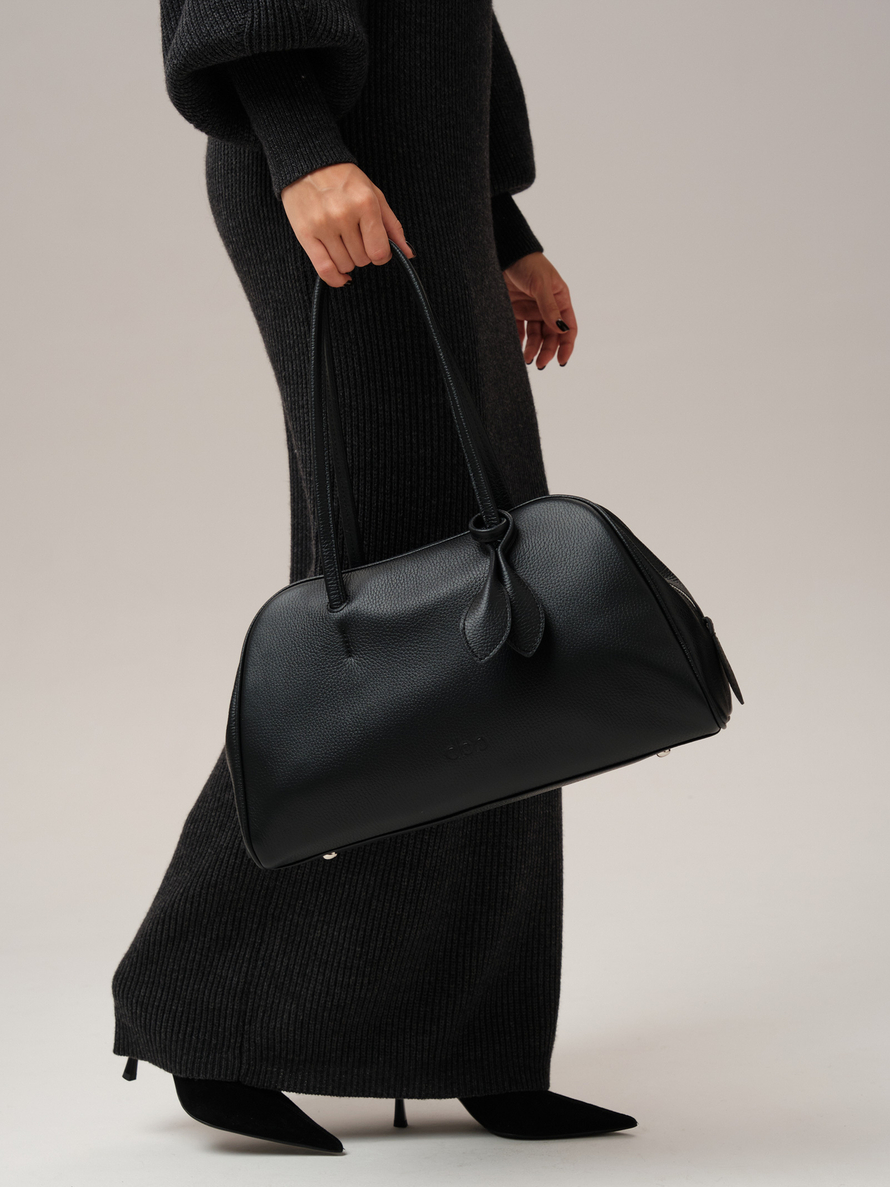Кожаная сумка DBR 31338 черный