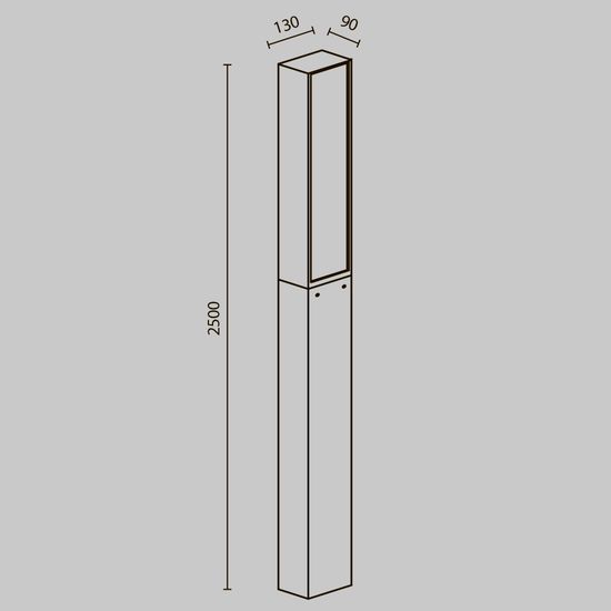 Садово-парковый светильник Outdoor O470FL-L40GF3K