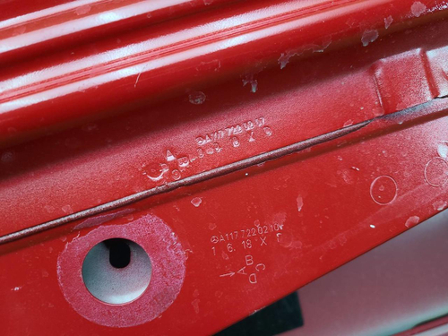 Дверь передняя правая Mercedes CLA C117 (13-19)