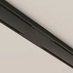 Коннектор питания прямой Radity черный Technical tra084c-11b