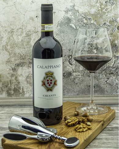 Вино Fattoria di Calappiano Кьянти Калаппиано Красное Сухое 2018 г.у. 12,5% 0,75 л, Италия
